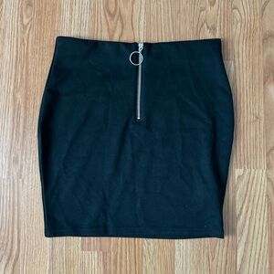 Black Mini Skirt